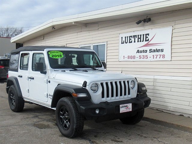 Used 2018 Jeep Wrangler Unlimited Sport image 4