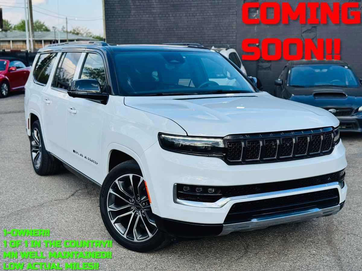 Used 2024 Jeep Grand Wagoneer L Series III w/ Rear Seat Video Group 1