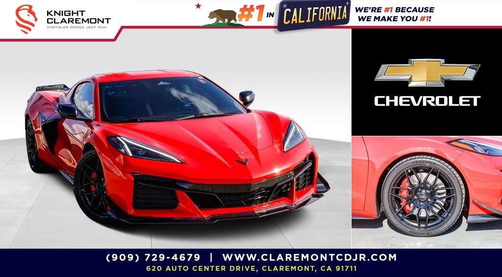 Used 2025 Chevrolet Corvette Z06 w/ Stealth Interior Trim Package RWD image 1