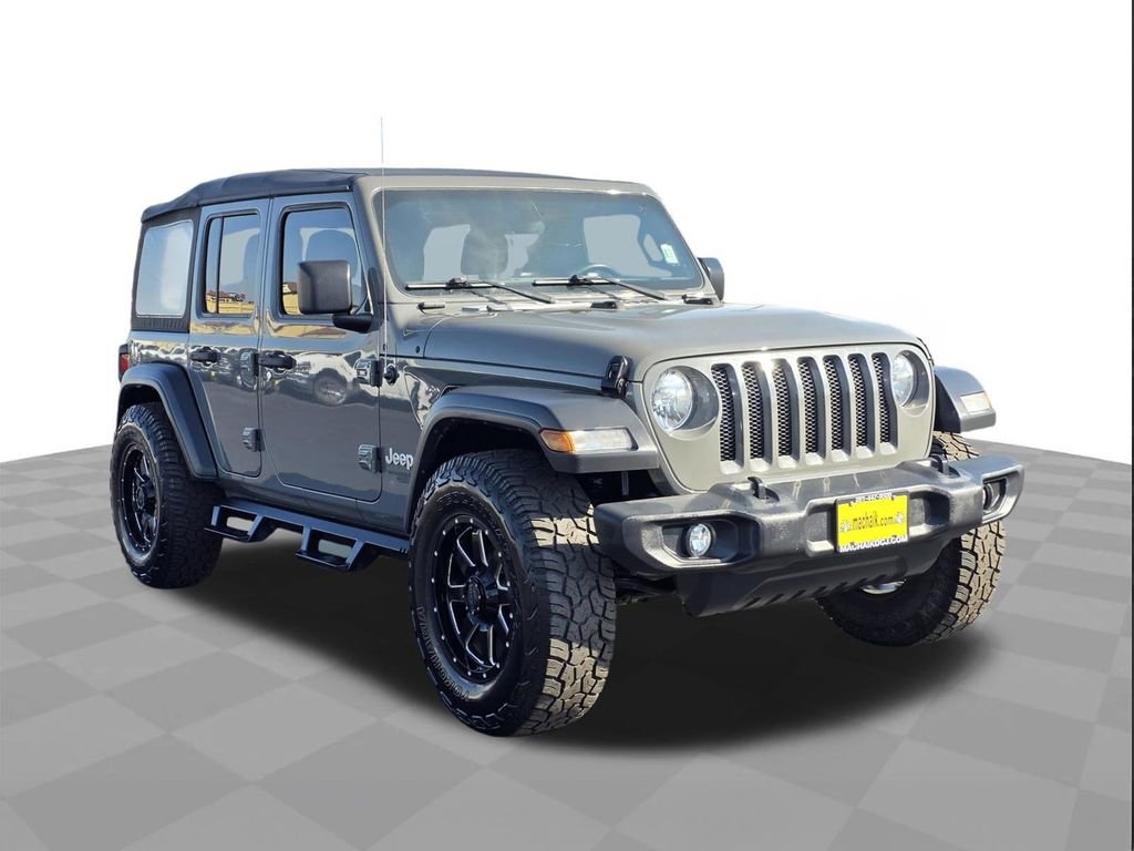 Used 2020 Jeep Wrangler Unlimited Sport image 3