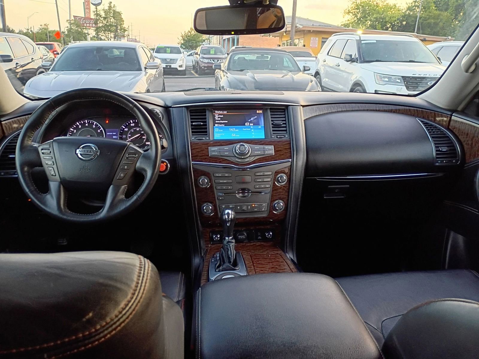 Used 2017 Nissan Armada Platinum w/ Captain Seat Package RWD image 9