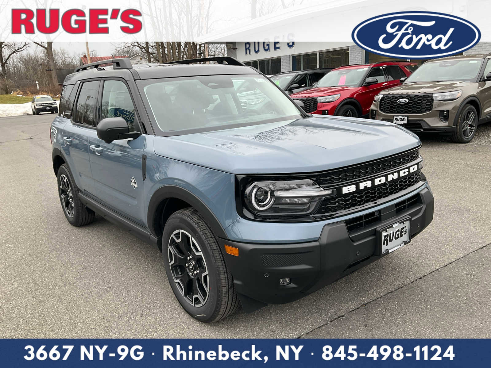 New 2025 Ford Bronco Sport Outer Banks w/ Outer Banks Tech Package+