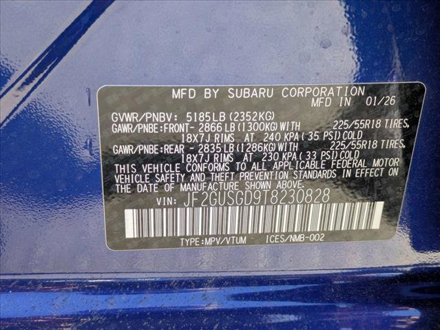 New 2026 Subaru Crosstrek 2.5i Sport image 18