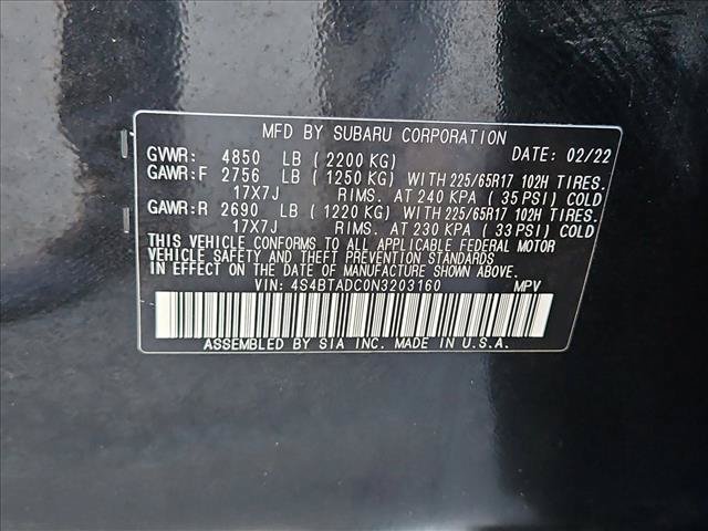 Used 2022 Subaru Outback Wilderness AWD/4WD image 24