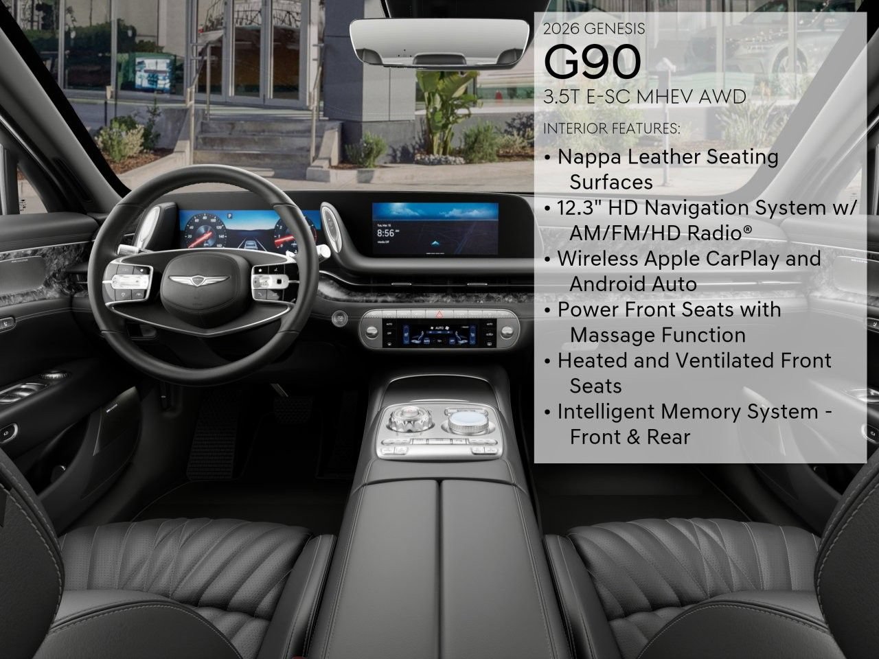 New 2026 Genesis G90 3.5T AWD/4WD image 21