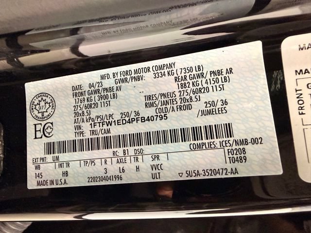 Used 2023 Ford F150 Lariat w/ Equipment Group 502A High AWD/4WD image 62