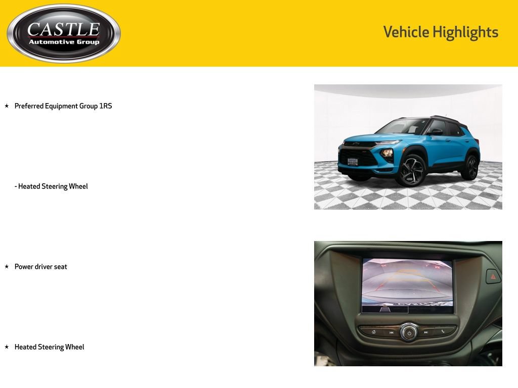 Used 2022 Chevrolet TrailBlazer RS AWD/4WD image 4