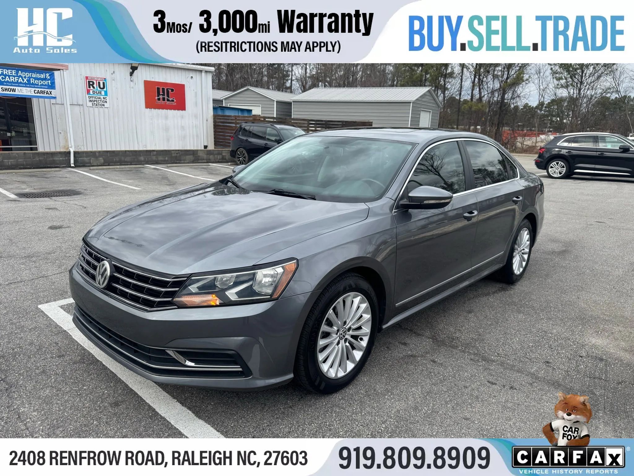 Used 2016 Volkswagen Passat 1.8T SE image 1