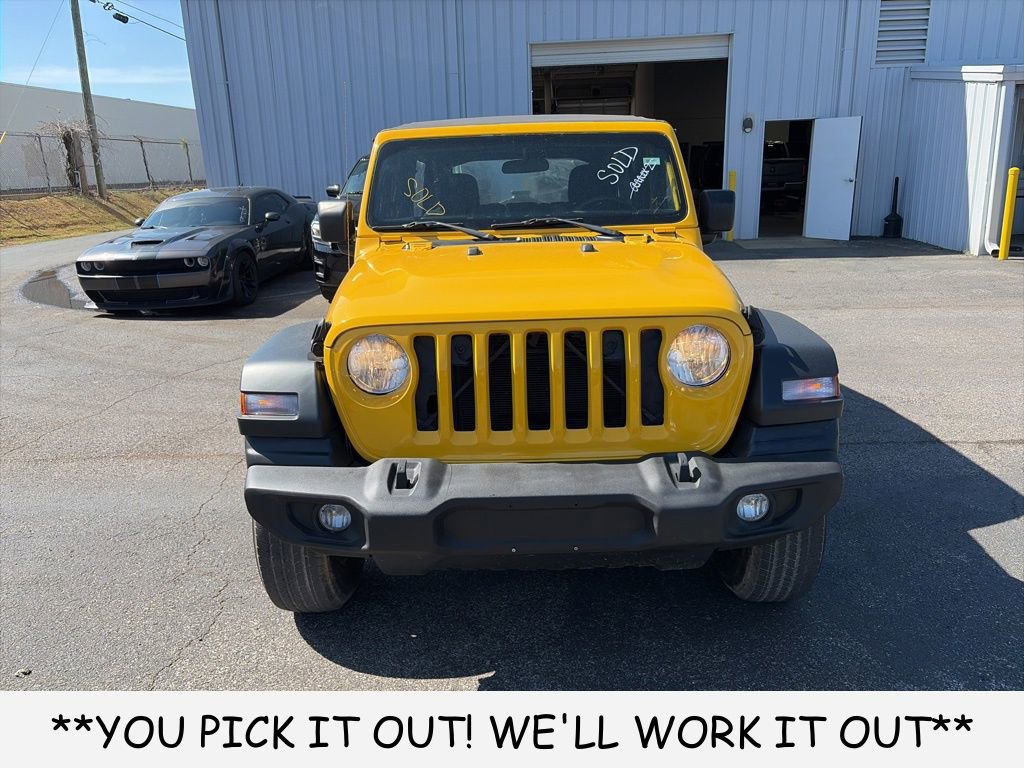 Used 2020 Jeep Wrangler Unlimited Sport AWD/4WD image 2