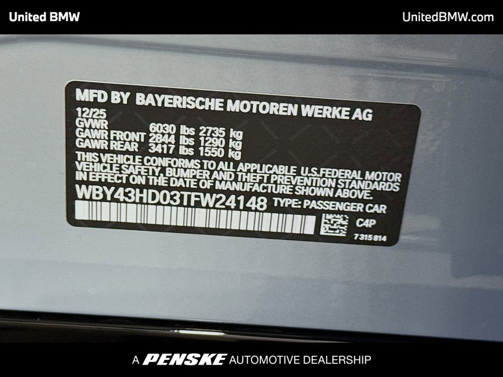 New 2026 BMW i4 xDrive40i w/ M Sport Package AWD/4WD image 15