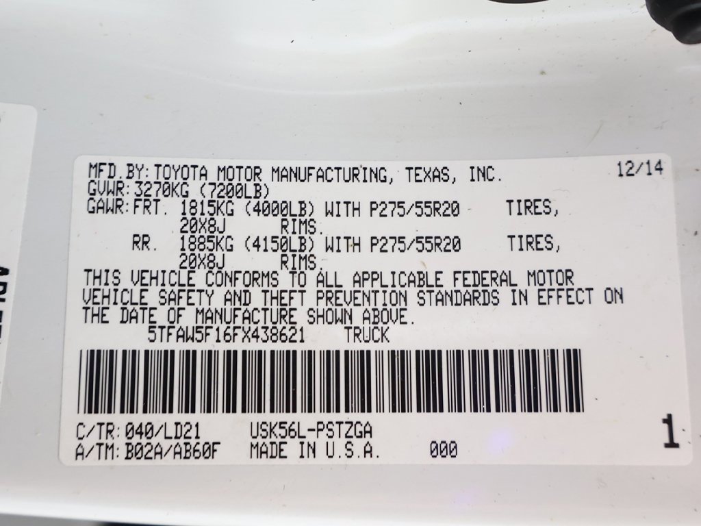 Used 2015 Toyota Tundra 1794 Edition image 56