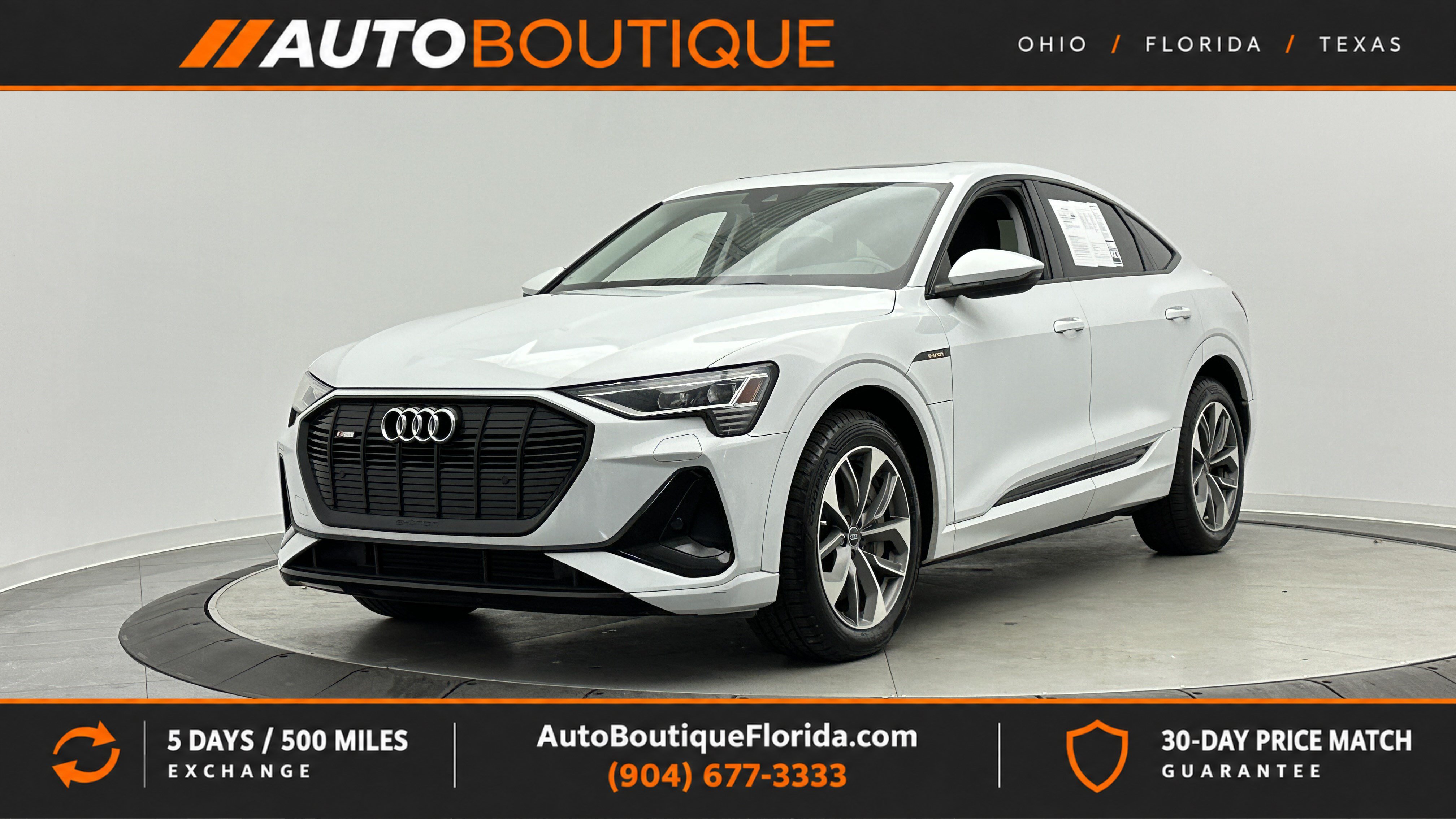 Used 2021 Audi e-tron Premium w/ Black Optic Package AWD/4WD image 1