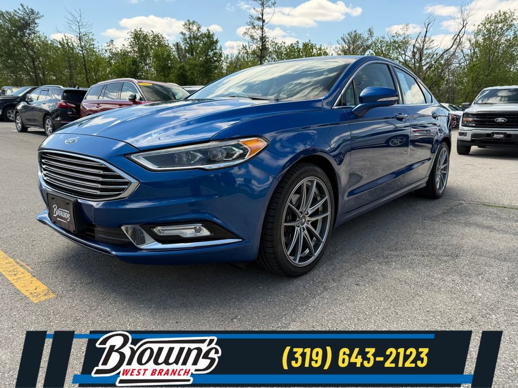 Used 2017 Ford Fusion Titanium FWD image 1