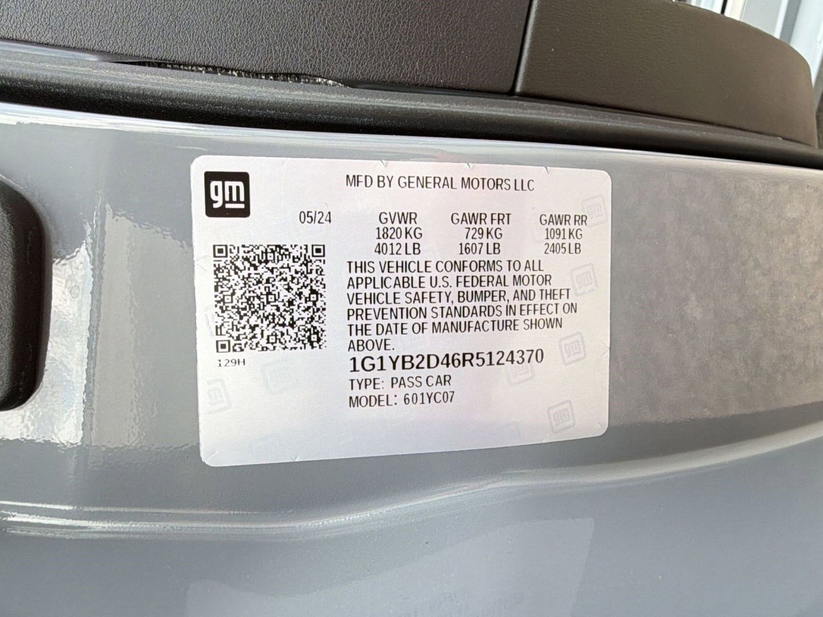 Used 2024 Chevrolet Corvette Stingray Preferred Cpe w/ 2LT image 18