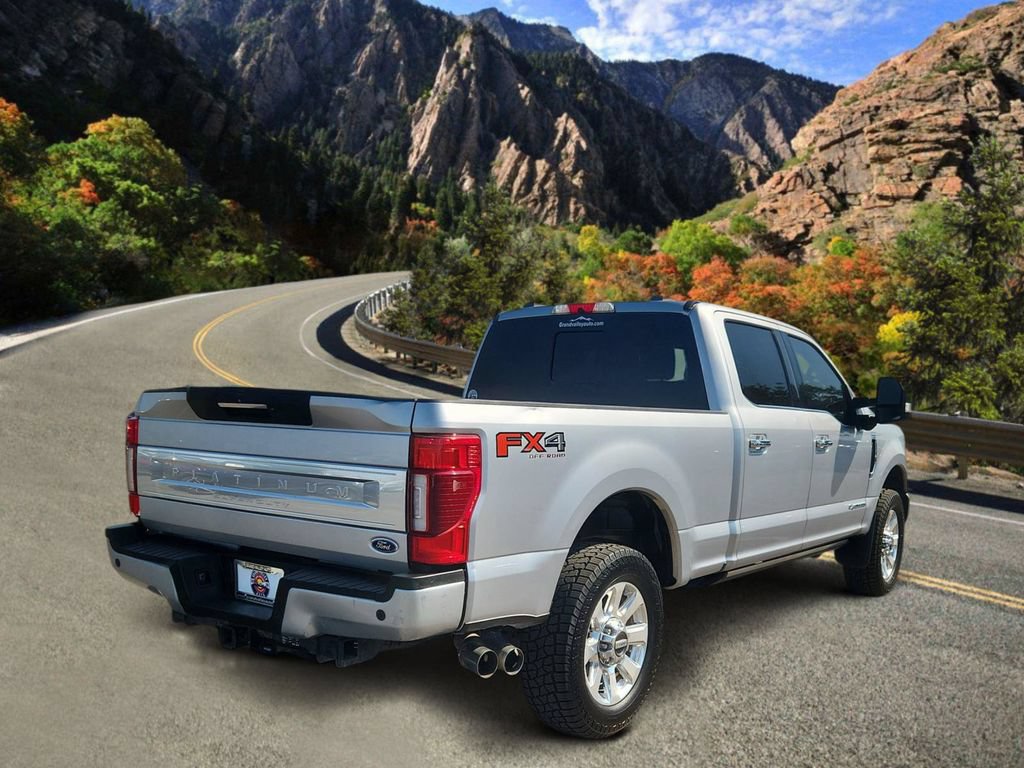 Used 2021 Ford F250 Platinum w/ FX4 Off-Road Package AWD/4WD image 3