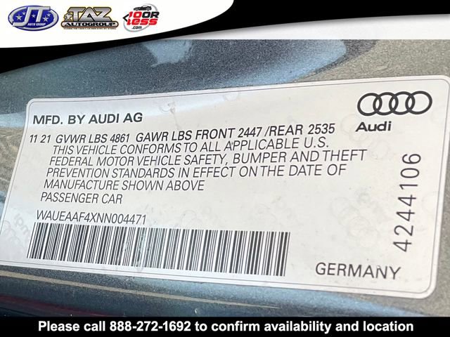 Used 2022 Audi A4 2.0T Premium Plus image 8