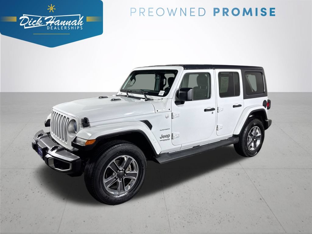 Used 2021 Jeep Wrangler Unlimited Sahara AWD/4WD video 1