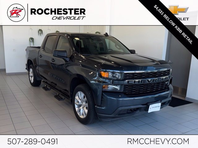 Used 2021 Chevrolet Silverado 1500 Custom w/ LPO, Dark Essentials Package