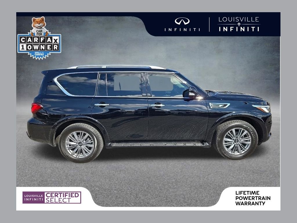 Used 2022 INFINITI QX80 Luxe w/ Cargo Package image 1