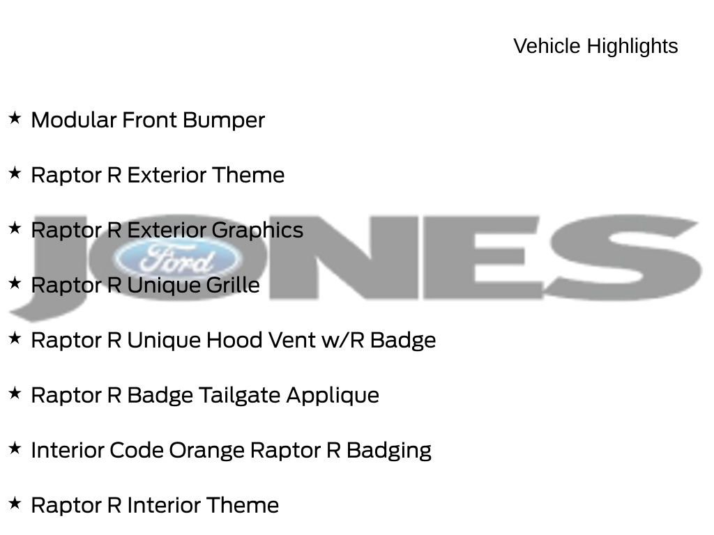 Certified 2024 Ford F150 Raptor w/ Equipment Group 803A Raptor R image 16