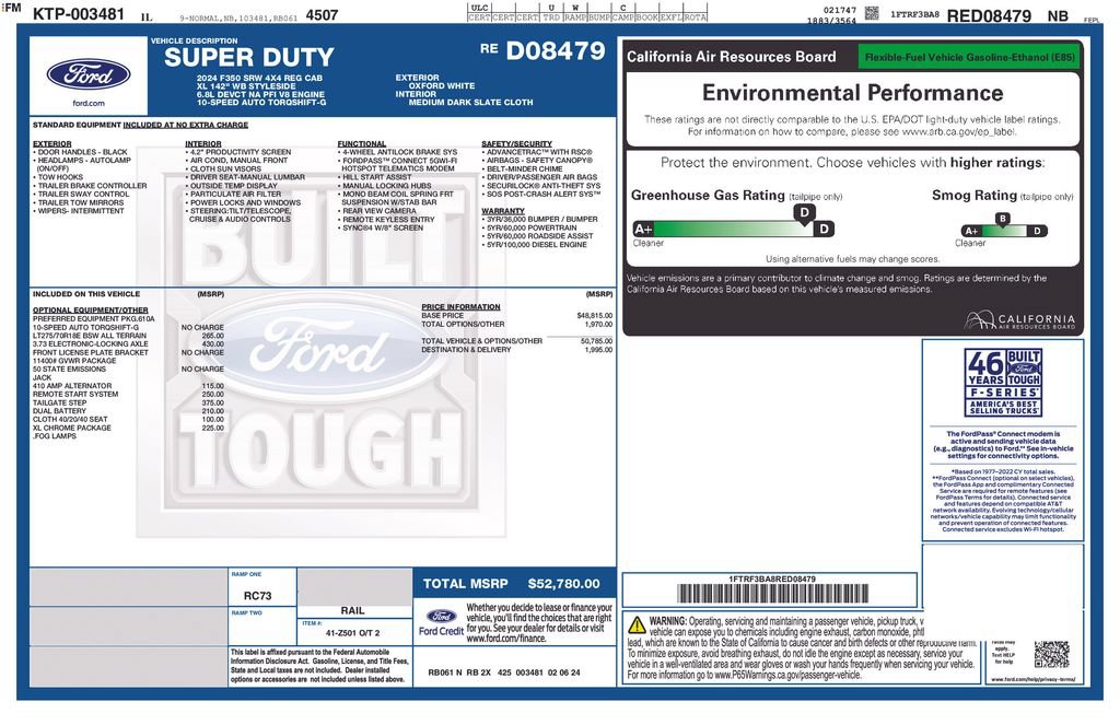 Used 2024 Ford F350 XL w/ XL Chrome Package AWD/4WD image 31