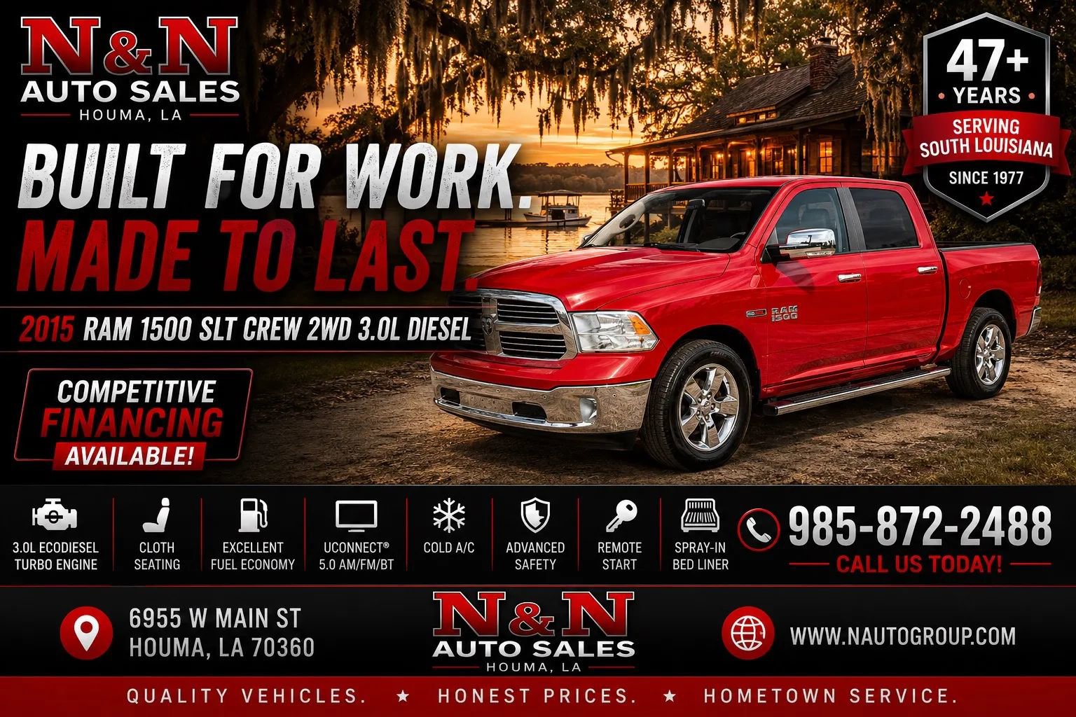 Used 2015 RAM 1500 Big Horn