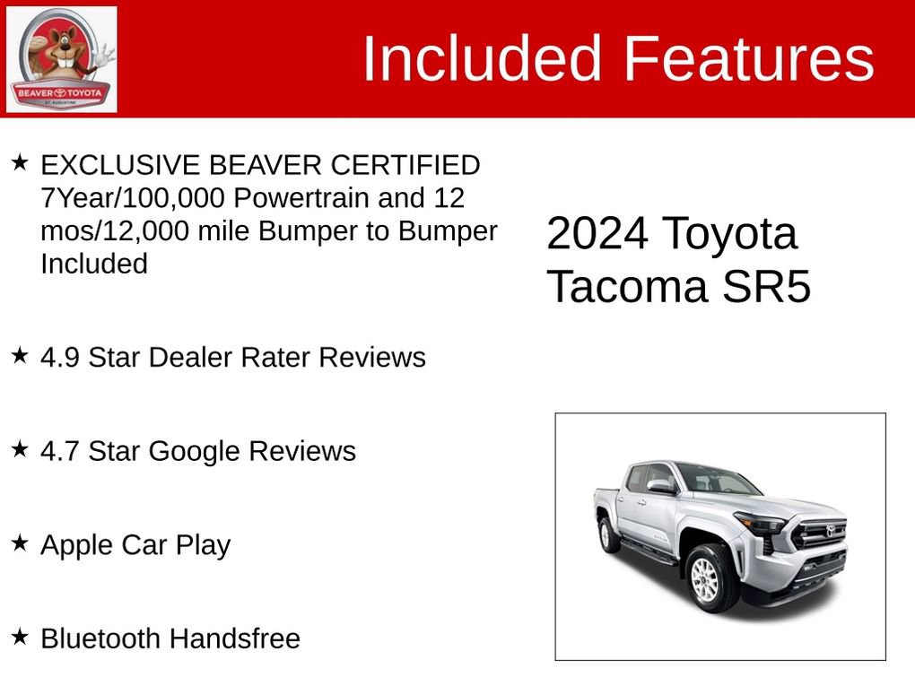 Used 2024 Toyota Tacoma SR5 RWD image 4