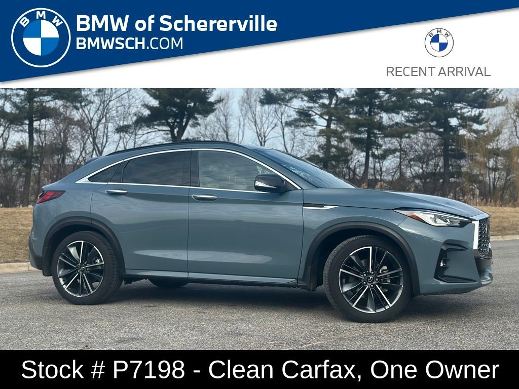 Used 2025 INFINITI QX55 Luxe w/ Cargo Package image 1