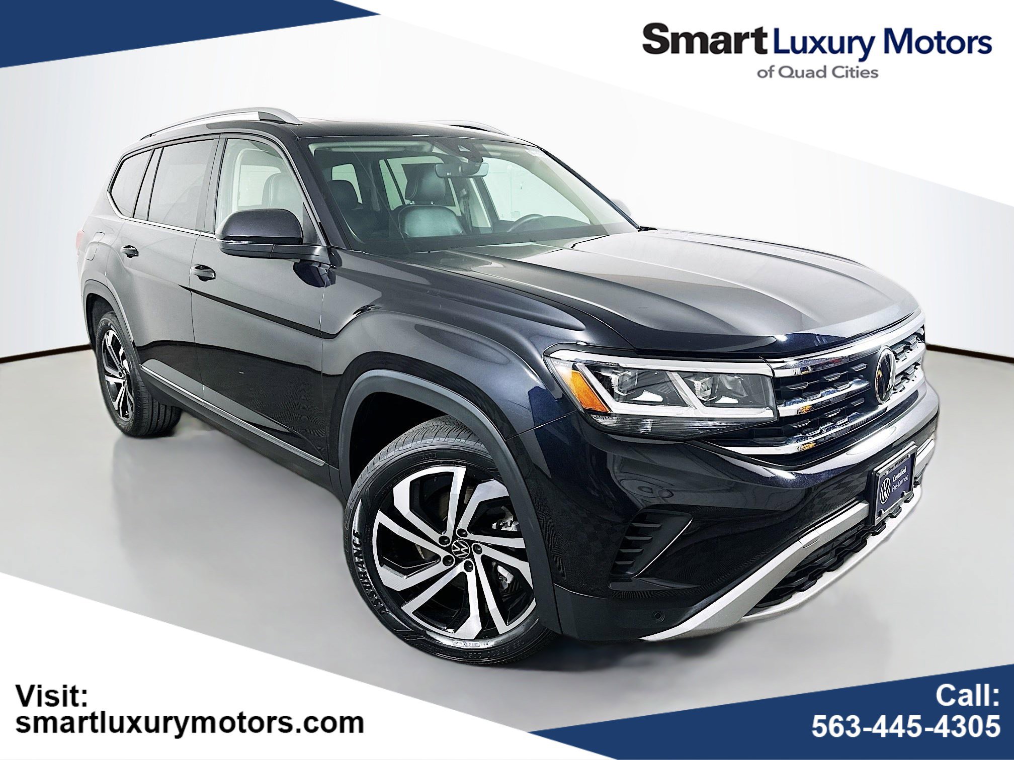 Certified 2023 Volkswagen Atlas SEL AWD/4WD image 1