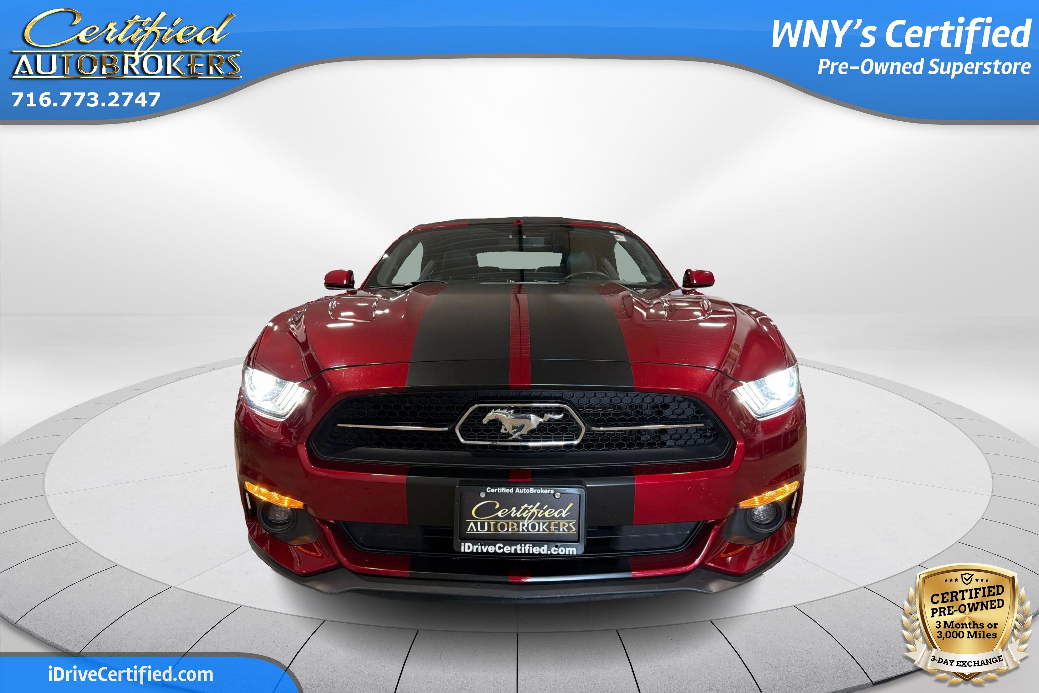 Used 2015 Ford Mustang GT Premium w/ Equipment Group 401A RWD image 2