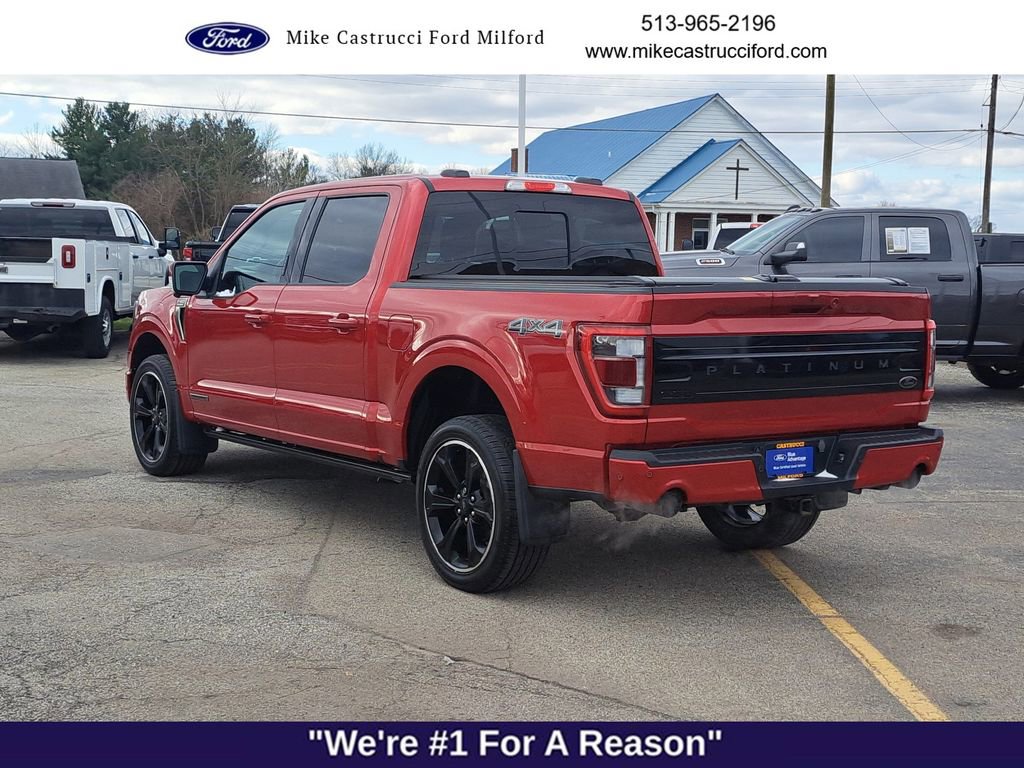 Certified 2023 Ford F150 Platinum w/ Equipment Group 701A High image 3