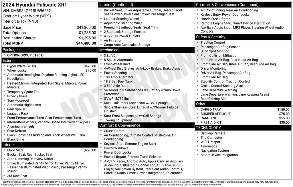 Used 2024 Hyundai Palisade XRT image 34