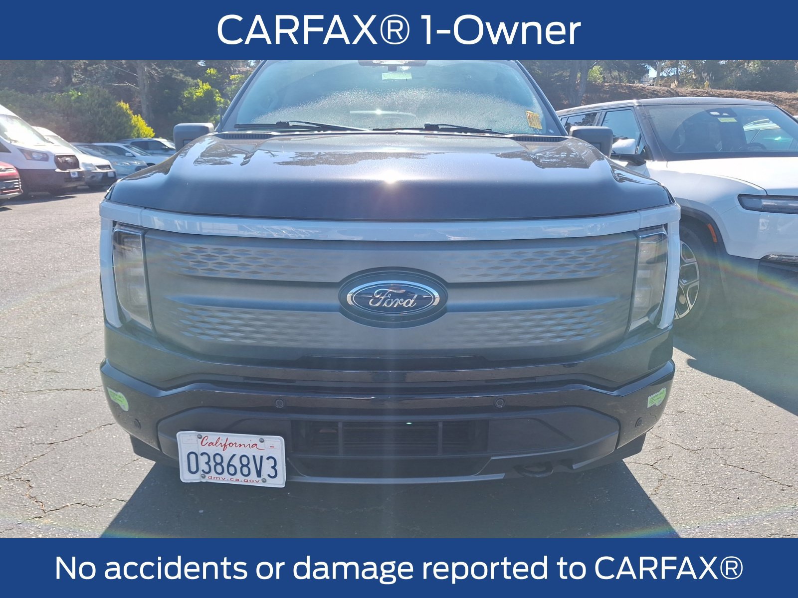 Used 2023 Ford F150 Lightning XLT w/ Equipment Group 312A High AWD/4WD image 3