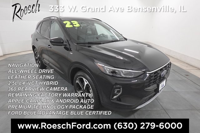 Certified 2023 Ford Escape ST-Line Elite w/ Premium Technology Package