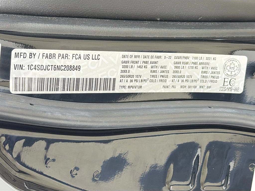 Used 2022 Dodge Durango R/T AWD/4WD image 48