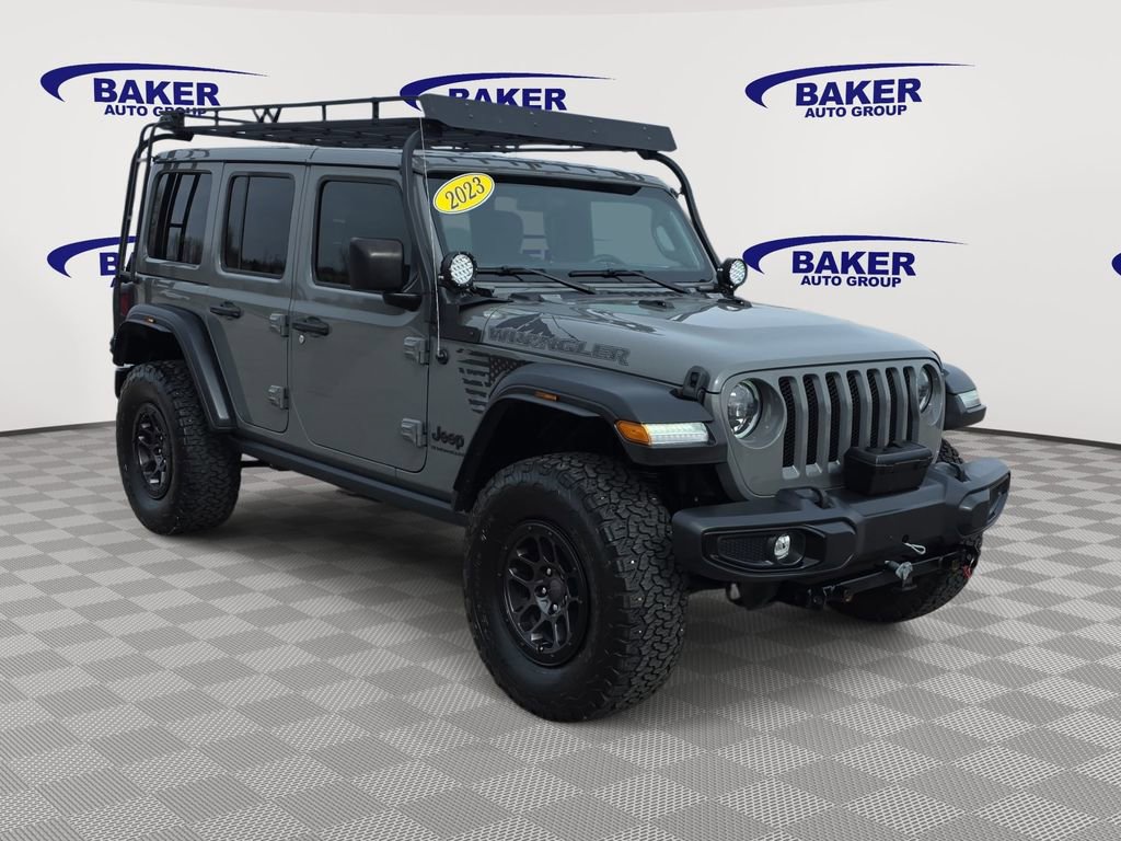 Used 2023 Jeep Wrangler Unlimited Sport AWD/4WD image 3