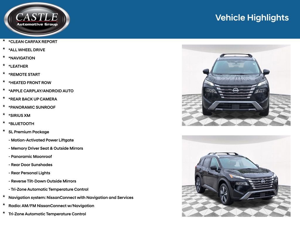 Used 2024 Nissan Rogue SL w/ SL Premium Package image 3