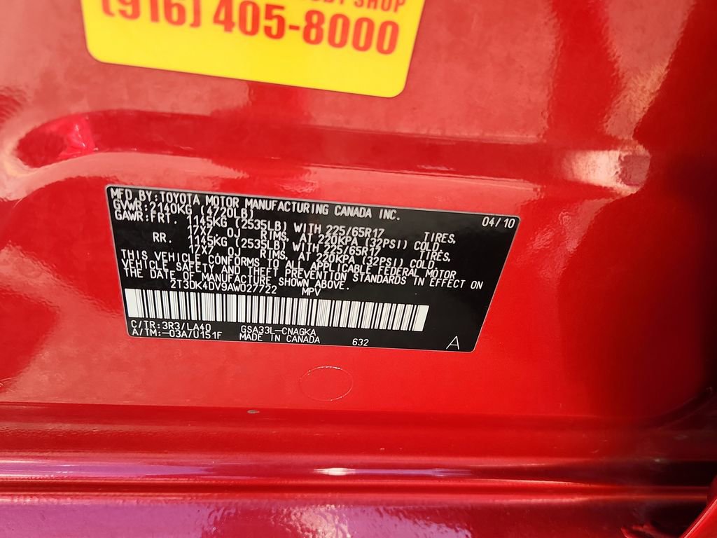 Used 2010 Toyota RAV4 Limited image 16