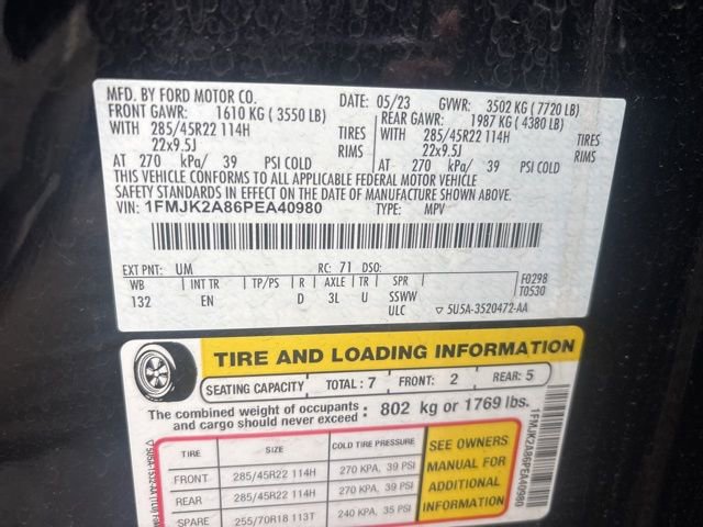 Used 2023 Ford Expedition Max Limited image 19