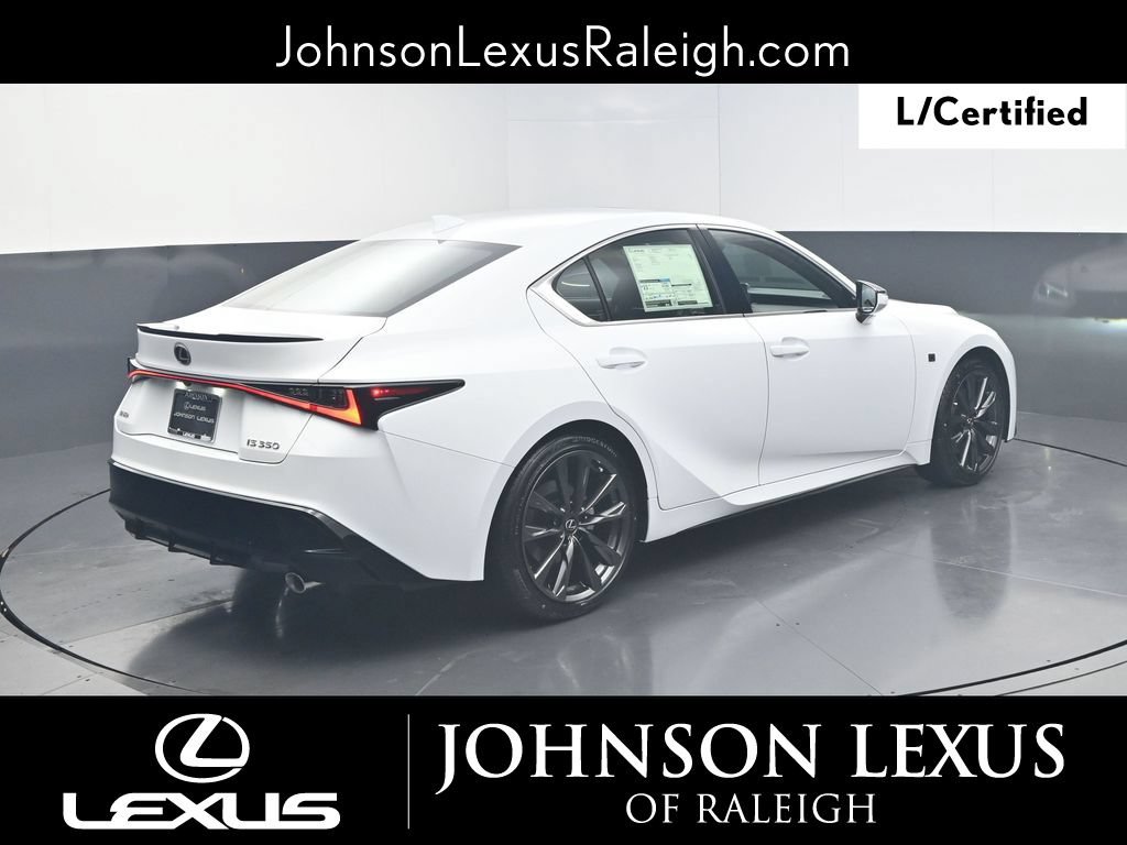 Certified 2025 Lexus IS 350 F Sport RWD image 9