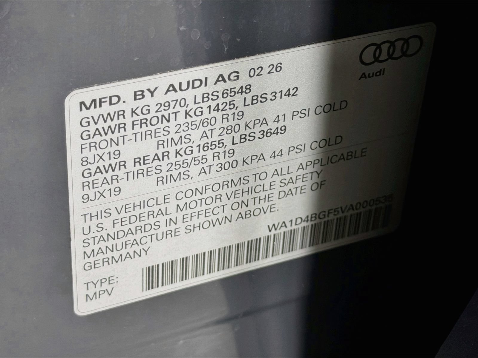 New 2027 Audi SQ6 e-tron Premium AWD/4WD image 32