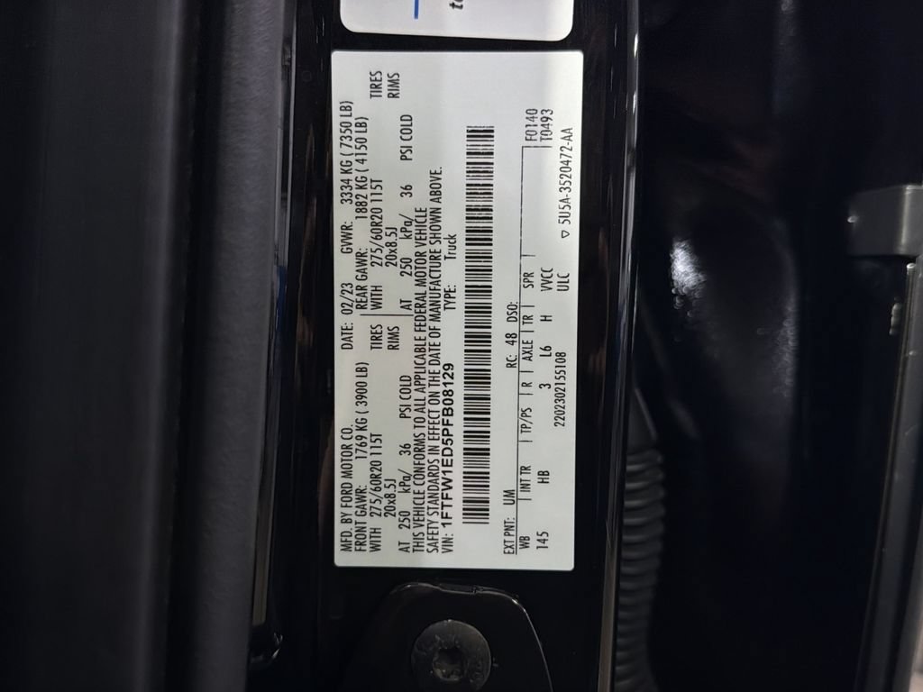 Used 2023 Ford F150 Lariat w/ Equipment Group 502A High AWD/4WD image 38