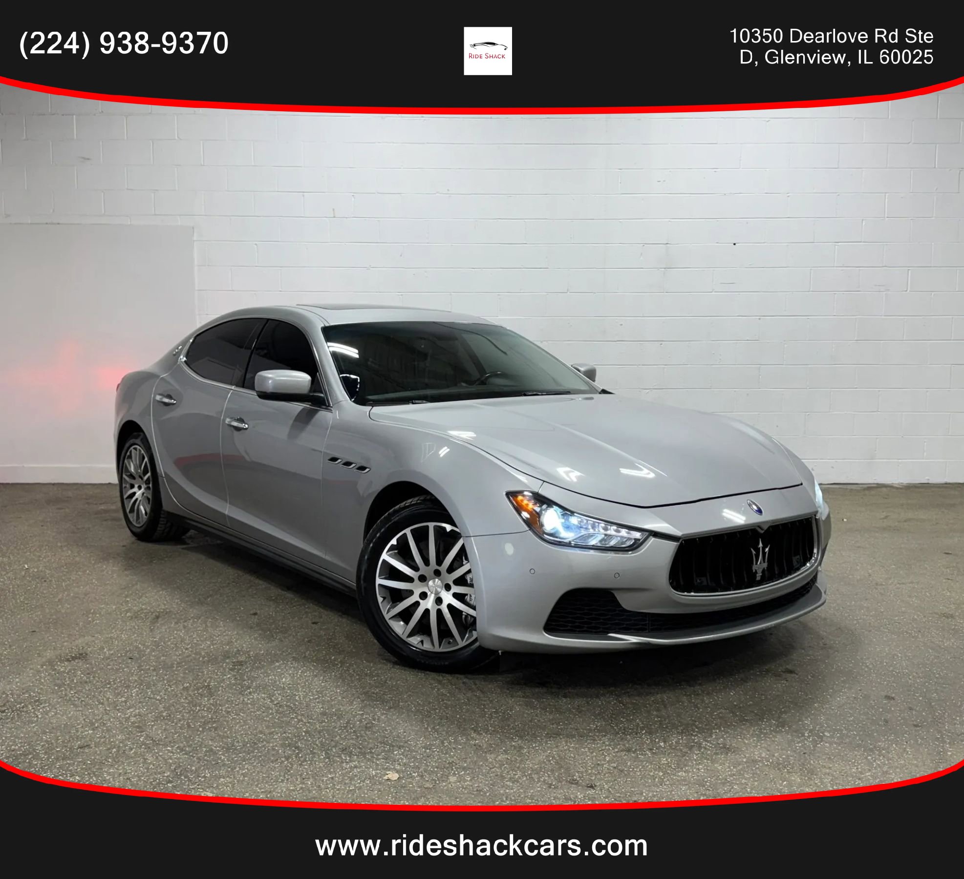 Used 2014 Maserati Ghibli S Q4 AWD/4WD image 1