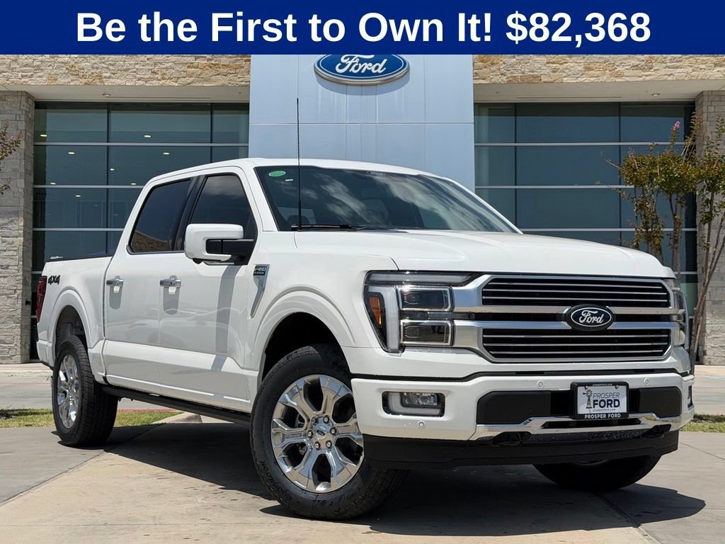 New 2026 Ford F150 Platinum w/ Equipment Group 702A High