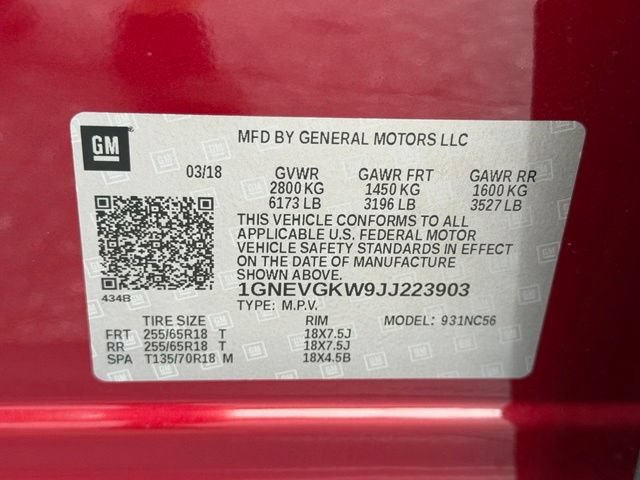 Used 2018 Chevrolet Traverse LT AWD/4WD image 23