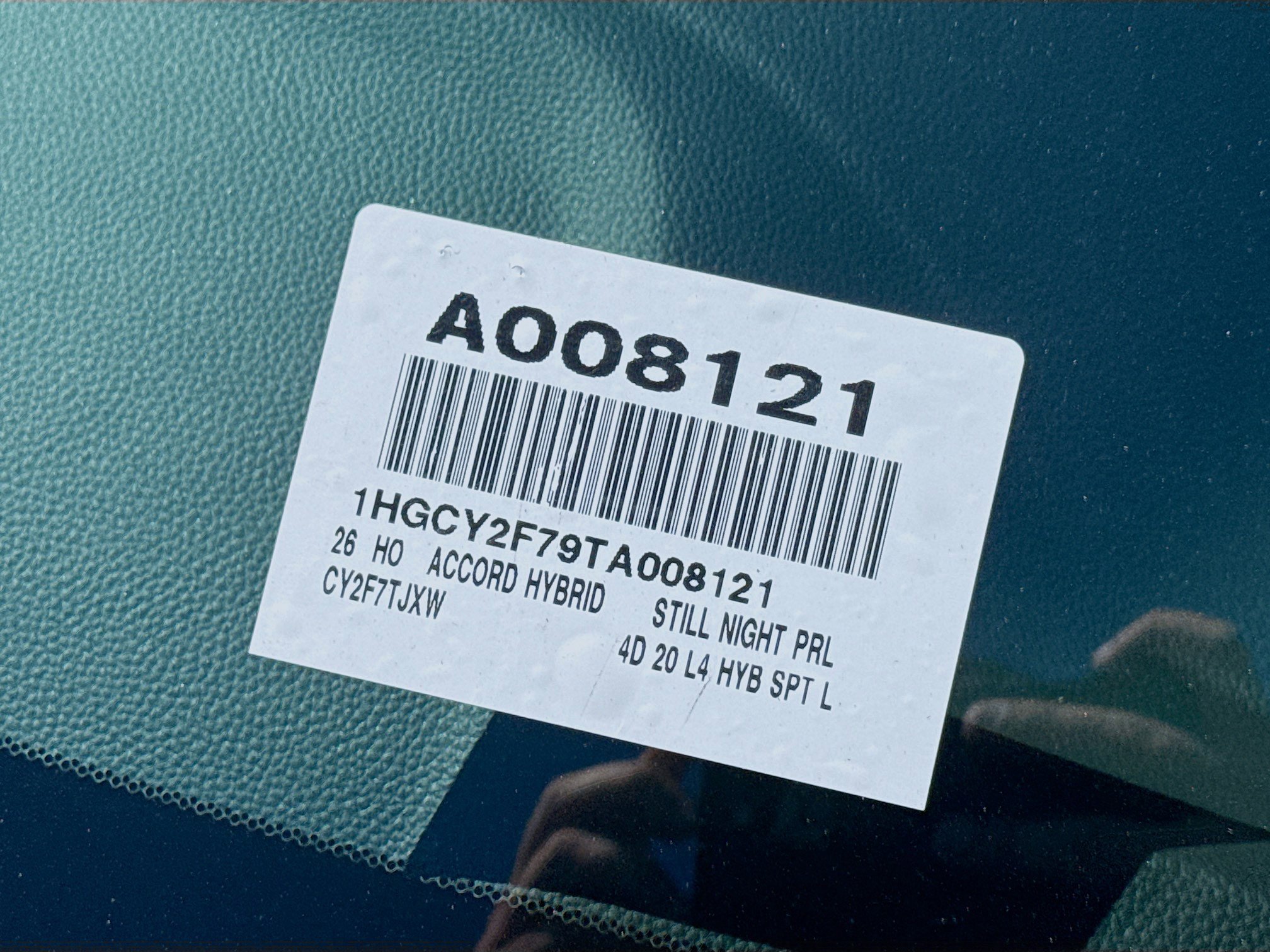 New 2026 Honda Accord Sport image 28