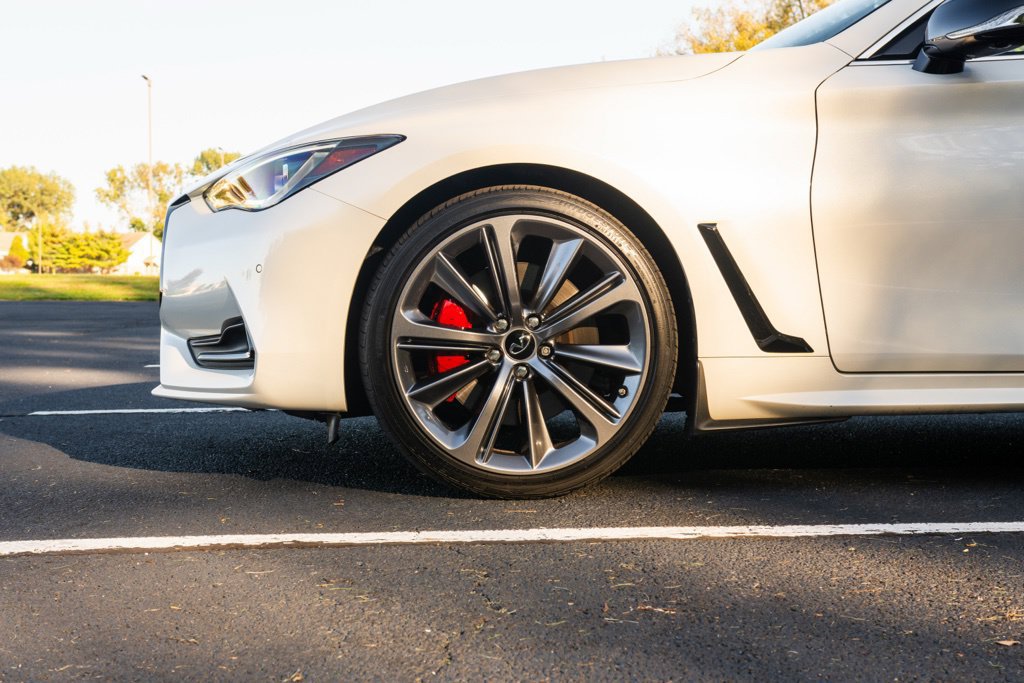 Used 2022 INFINITI Q60 Red Sport 400 w/ Cargo Package AWD/4WD image 3