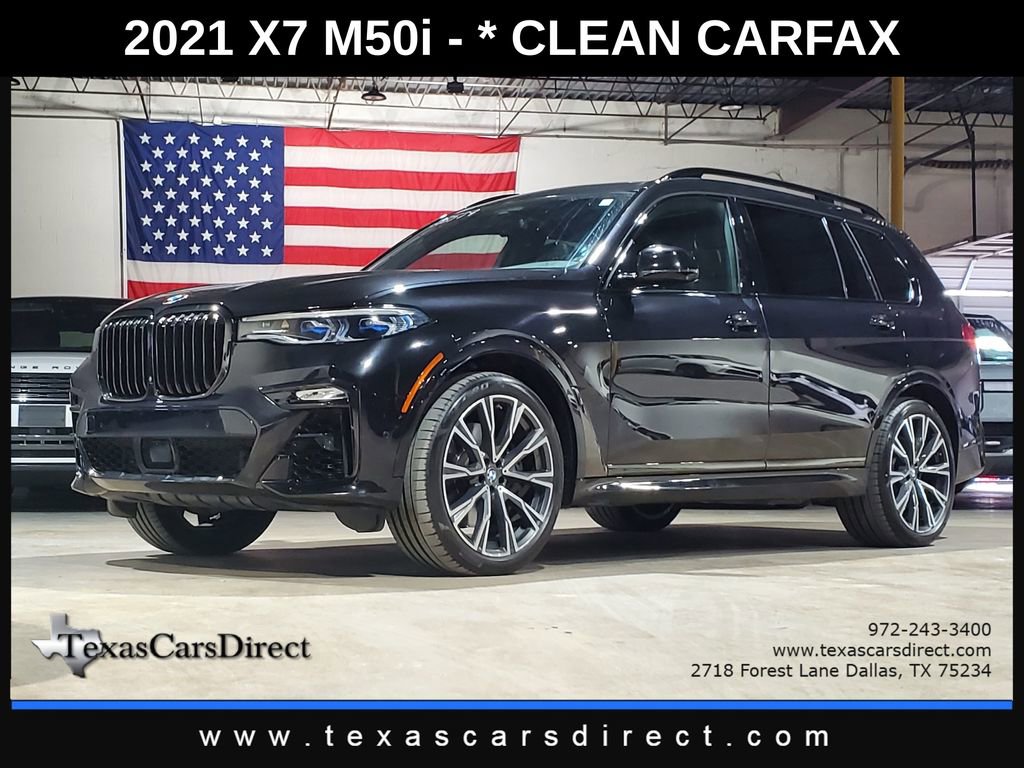 Used 2021 BMW X7 M50i w/ Dynamic Handling Package