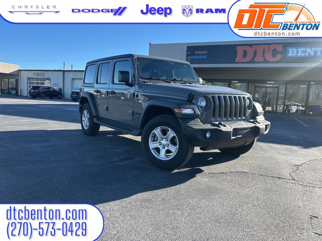 Used 2022 Jeep Wrangler Unlimited Sport image 1