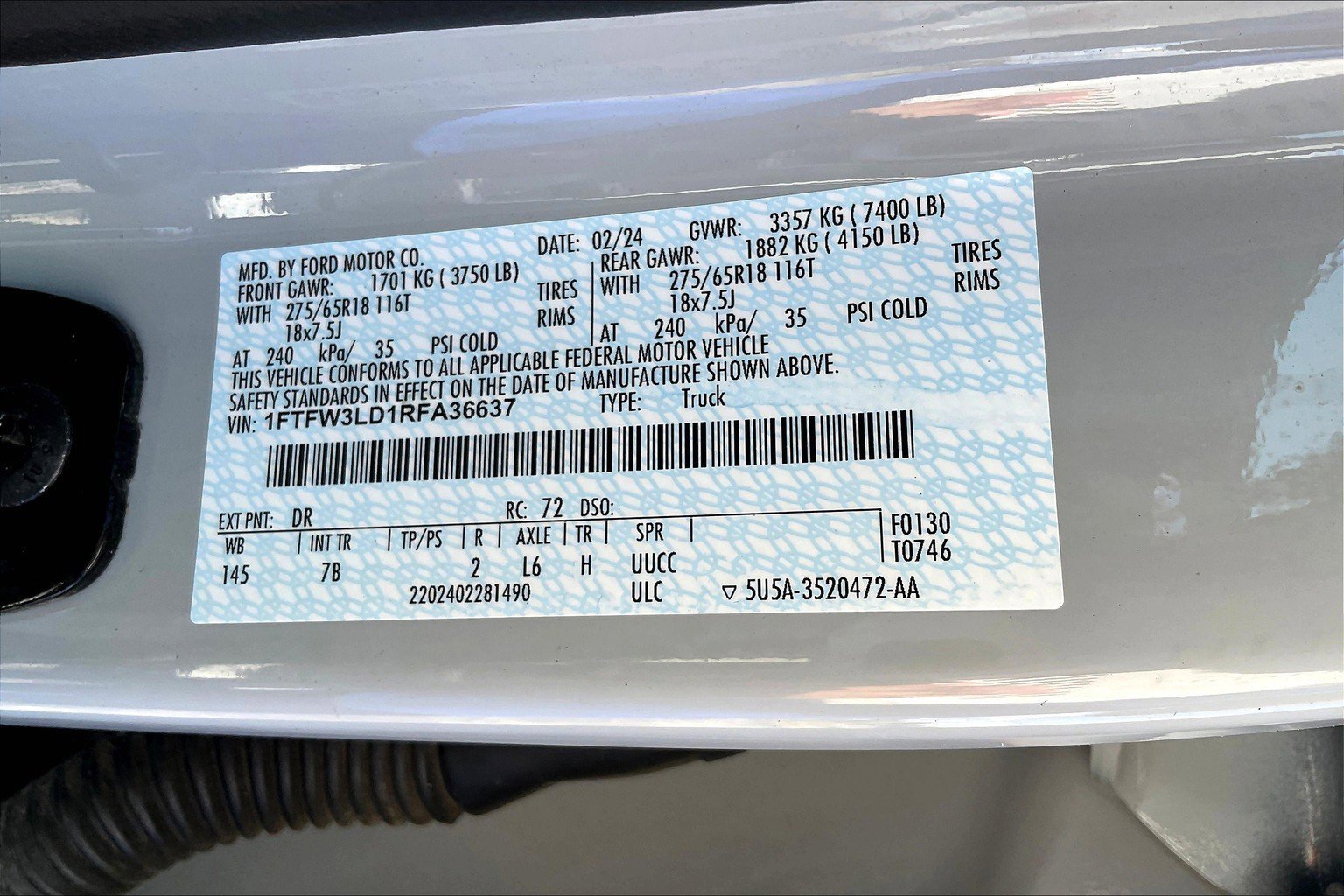 Used 2024 Ford F150 XLT w/ Mobile Office Package image 27